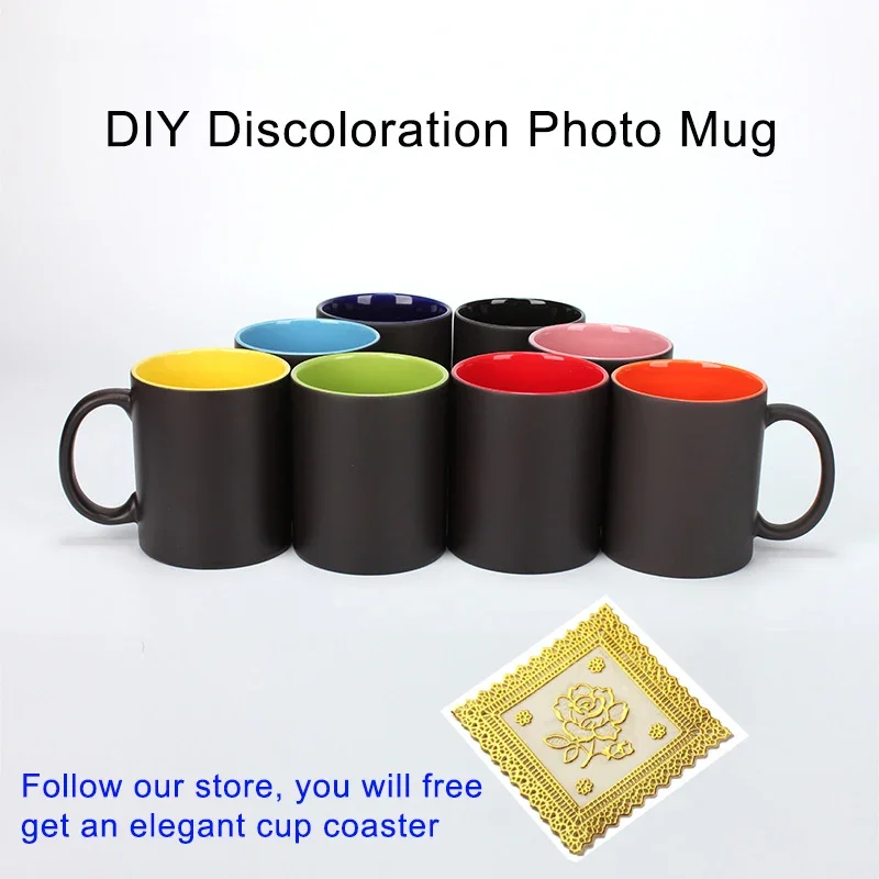 Sublimation Mug White - Foto fai-da-te tazza nera tazze che