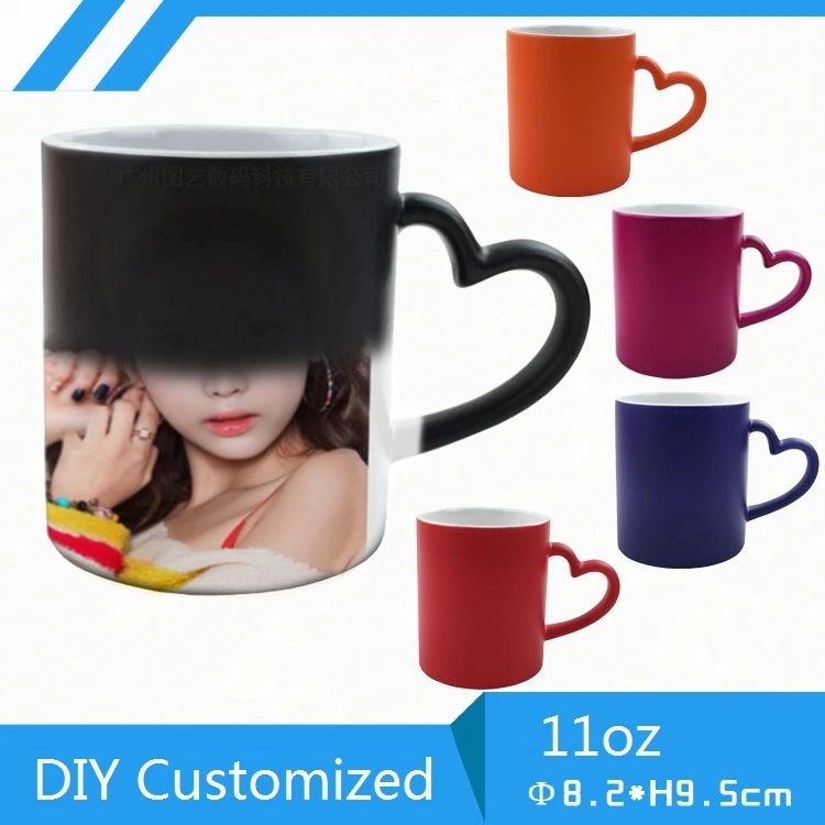 Sublimation Mug White - Tazza Magica Personalizzabile Fai-da-Te 350ML, Tazza