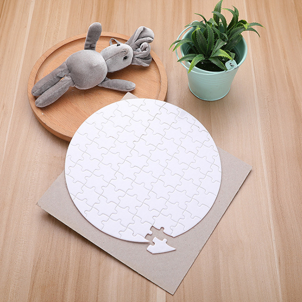 Puzzle Blank White - 4 Pezzi Puzzle per Sublimazione a