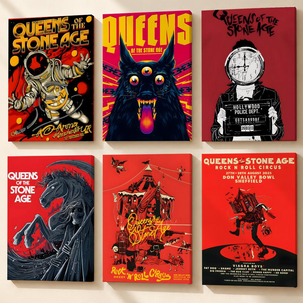 Canvas Wrap Ready - Poster di Q-Queens Of The Stone