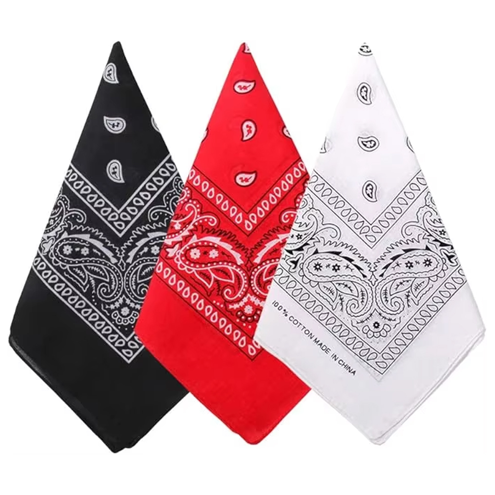 Sciarpa Paisley Hip Hop Cowboy - Bandana Blank White recensione e prezzo