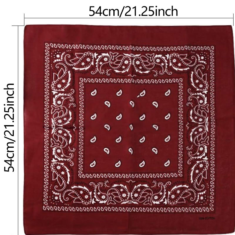 Sciarpa Paisley Hip Hop Cowboy - Bandana Blank White recensione e prezzo