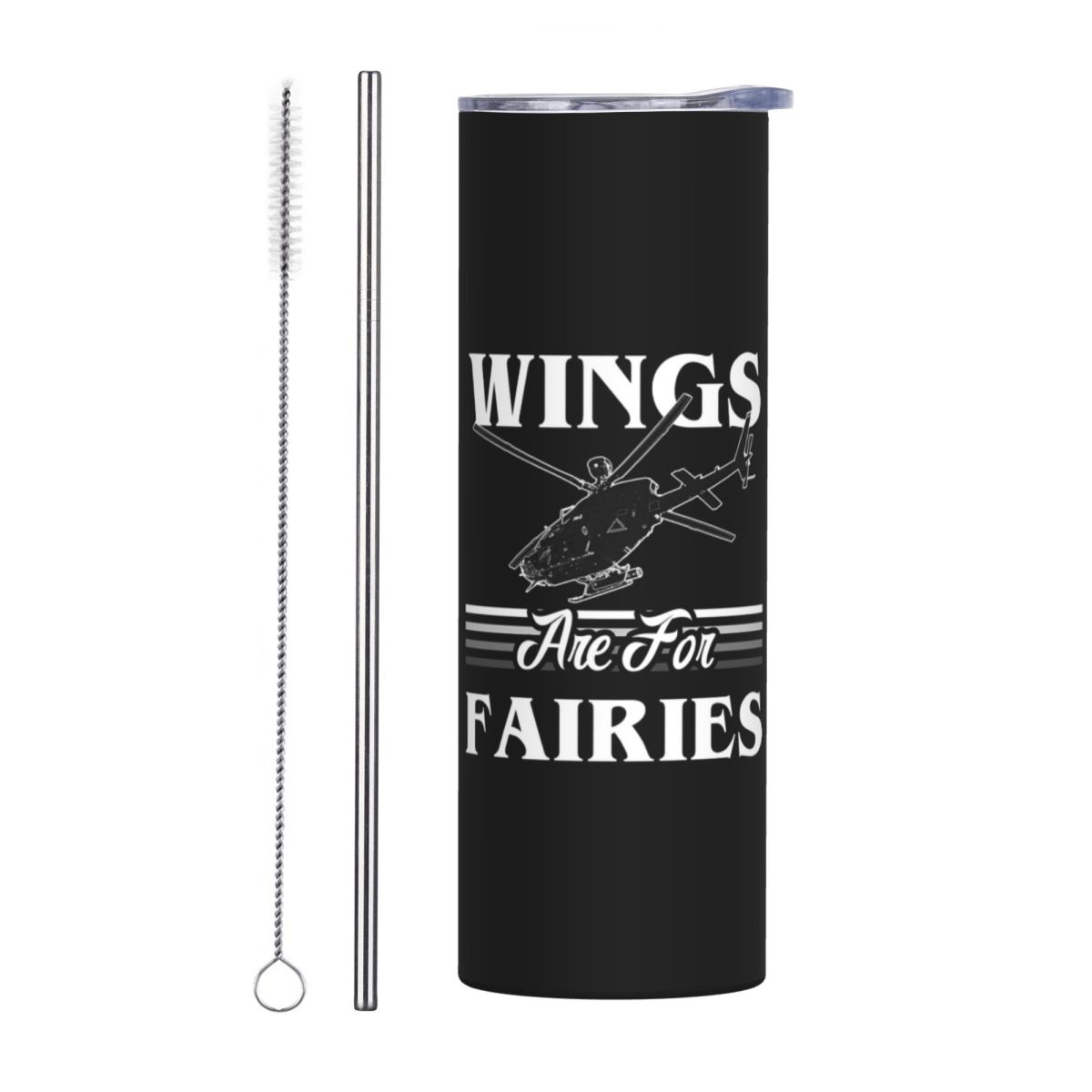 Le Ali Sono Per Le Fate Pilota - Tumbler 20Oz White recensione e prezzo
